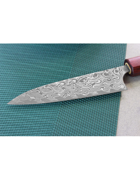 Yoshimi Kato 12cm SG2 Damaskus handgjord japansk universalkniv