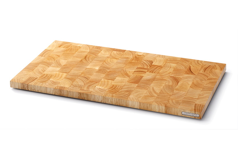 Continenta rubberhouten snijplank 54x29x2.7cm