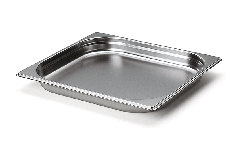 Tabla de cortar de madera Continenta 48x32.5x6cm + bandeja de acero inoxidable