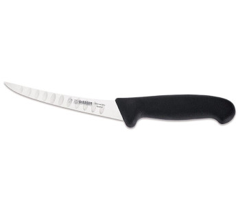 Giesser pro luuttomaksi leikkaava veitsi 15cm 2515, jossa on Granton-teräpala