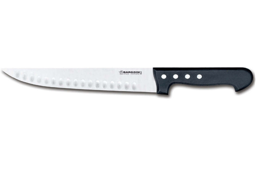 Butcher knife Bargoin Classic 4 rivets 30cm honeycomb blade
