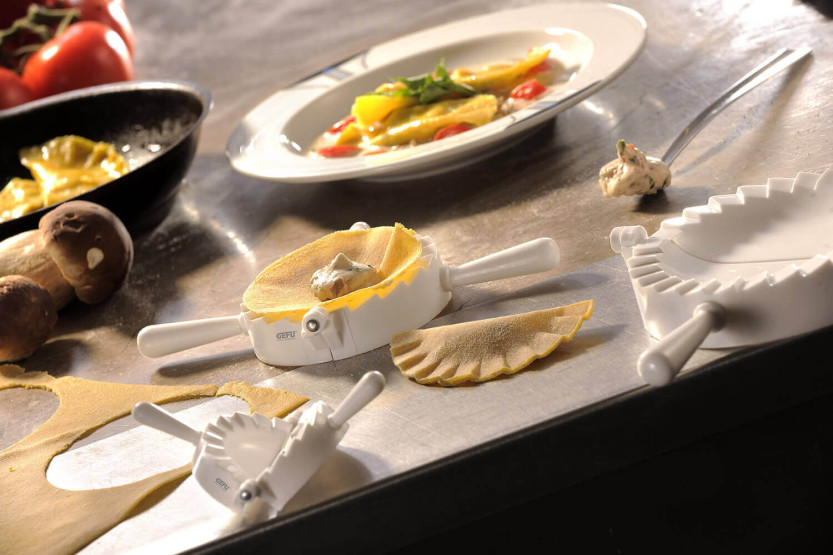 Set of 3 Verona Gefu ravioli moulds