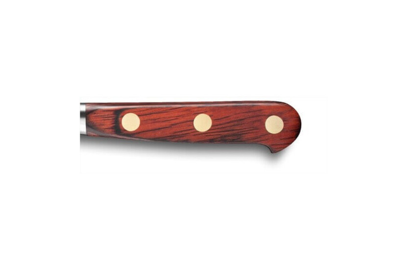 SABATIER santokukukniv Saveur med grantonegg 100 % smidd 18 cm messingnagler