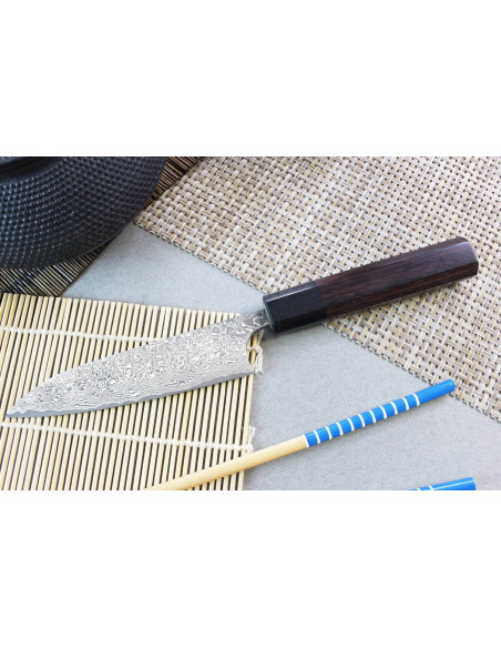 Masakage Kumo 13cm Damascus 63-kerroksinen käsintehty japanilainen yleispuukko