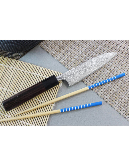 Masakage Kumo 13 cm Damasco a 63 strati, coltello universale giapponese fatto a mano