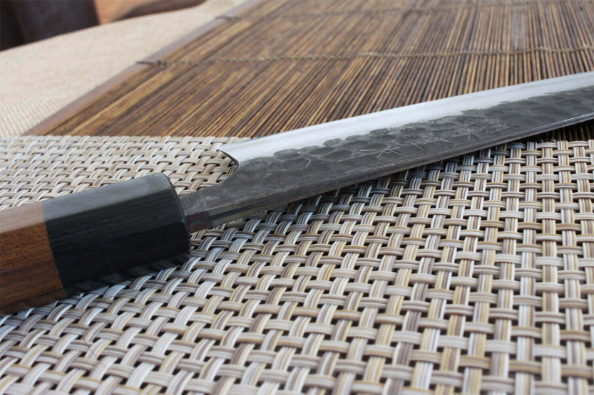 faca santoku japonesa faca santoku Anryu AS 17cm feita à mão