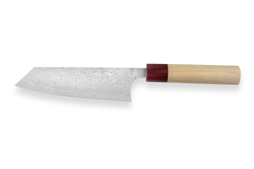 Masakage Kiri 17cm handmade japanese bunka knife, damascus 49 layers