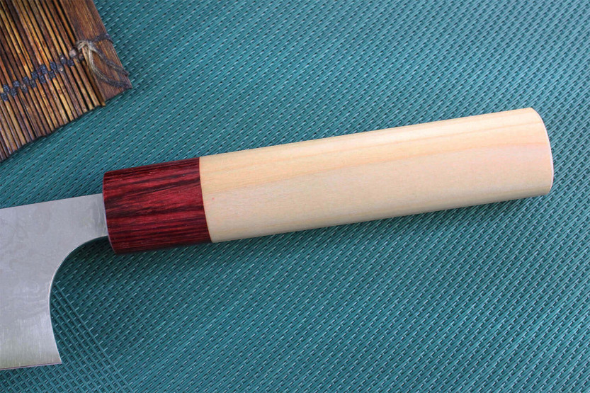 Masakage Kiri 17cm handmade japanese bunka knife, damascus 49 layers