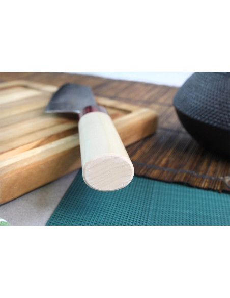 Japanisches handgefertigtes Bunka-Messer Masakage Kiri 17cm Damast 49 Schichten