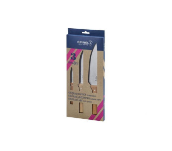 Opinel Parallèle Office + Découper + Chef -veitset, 3 kpl sarja 2