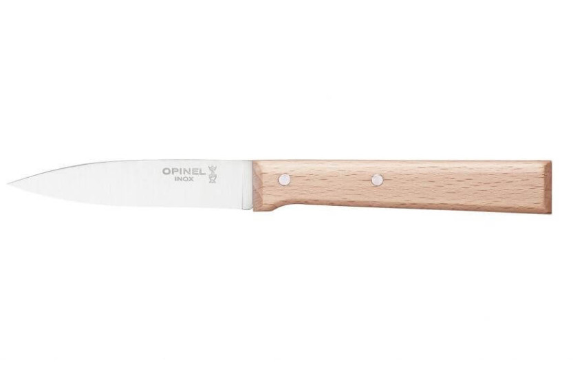 Opinel Parallèle n°126 skalkniv 8cm blad, handtag i bokträ