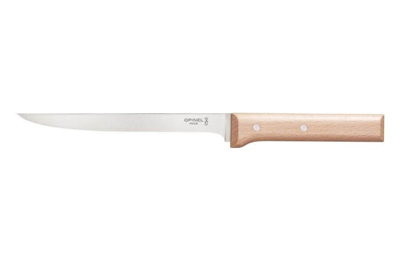 Opinel Parallèle Faca para filetar n°121 18cm blade beech handle