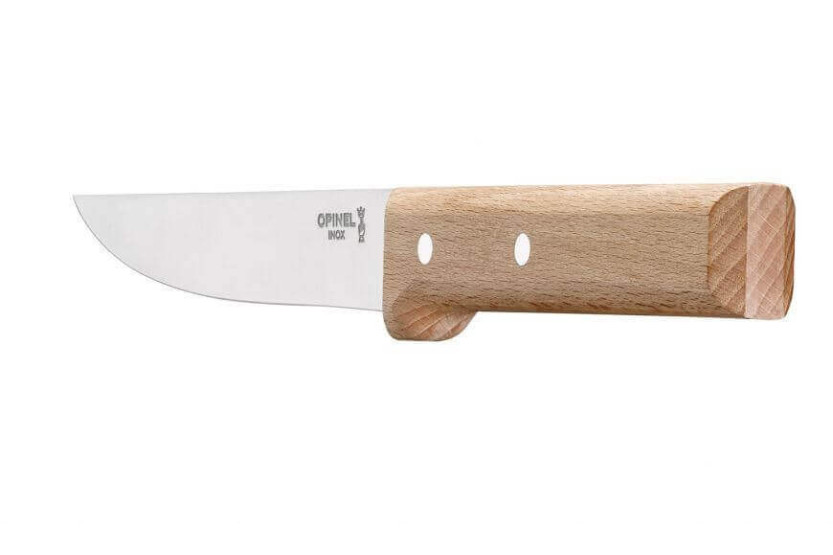 Opinel Parallèle coltello da intaglio n°120 lama da 16 cm manico in faggio
