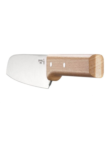 Opinel Parallèle santoku knife n°119 17cm blade beechwood handle
