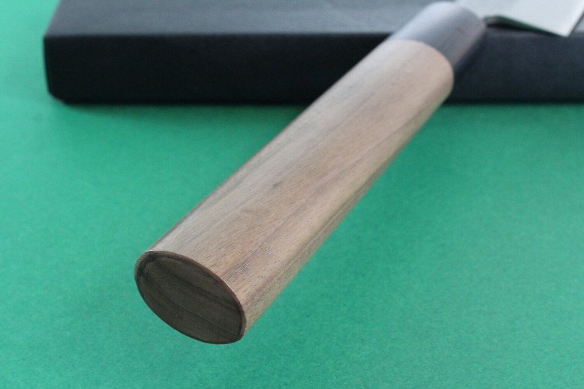 Wusaki Nakata BS2 Japans sujihiki mes 24cm walnoot handvat