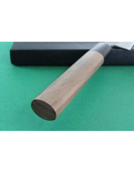 Wusaki Nakata BS2 Japans sujihiki mes 24cm walnoot handvat