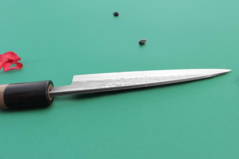 Wusaki Nakata BS2 13.5cm handmade japanese Universal knife with walnut handle