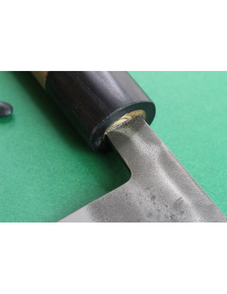 Wusaki Nakata BS2 16,5 cm japansk santokukniv med håndtak i valnøtt