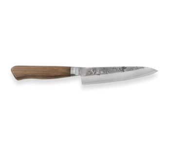 Wusaki Nogami BS2 12.5cm käsintehty japanilainen Universal veitsi saksanpähkinäkahvalla