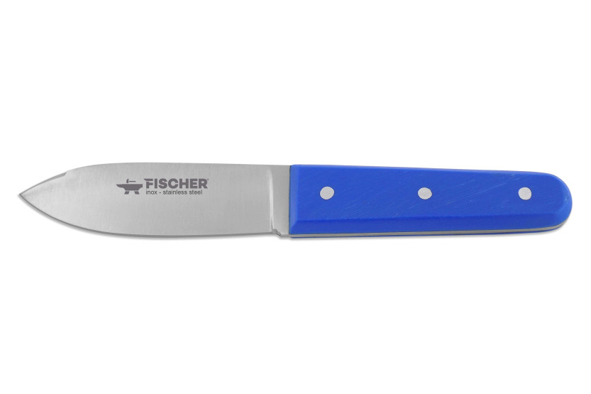Fischer coquille mes 11cm breed roestvrijstalen lemmet