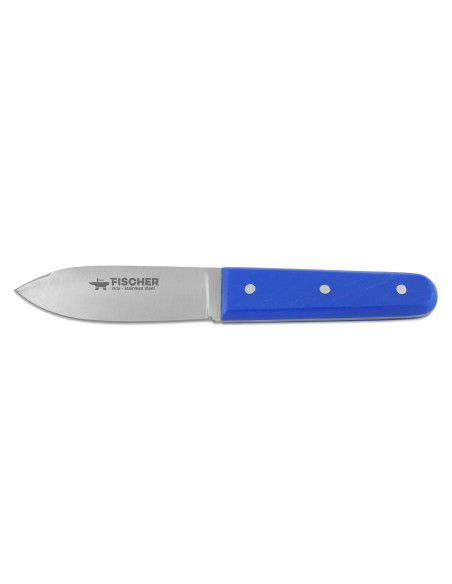 Fischer kammuslingekniv 11 cm bredt blad i rustfrit stål
