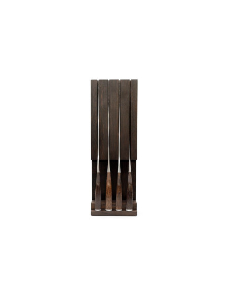 Sæt med 4 Gude Synchros-knive + knivholder