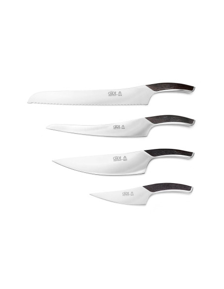 Set of 4 Gude Synchros knives + knife holder