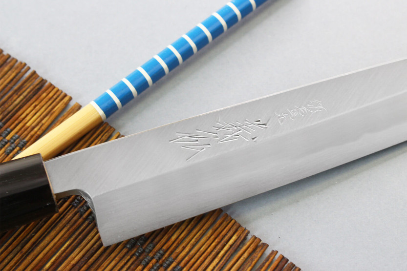 Yoshihiro Jyosaku Blanco 2 acero hecho a mano Cuchillo yanagiba japonés Cuchillo yanagiba