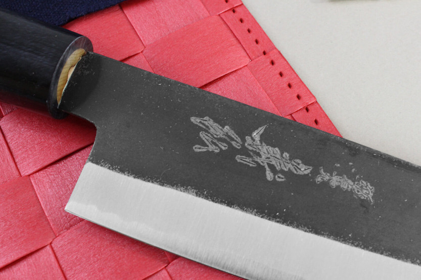 Yoshihiro Kogeta White 2 stål handgjord japansk kockkniv