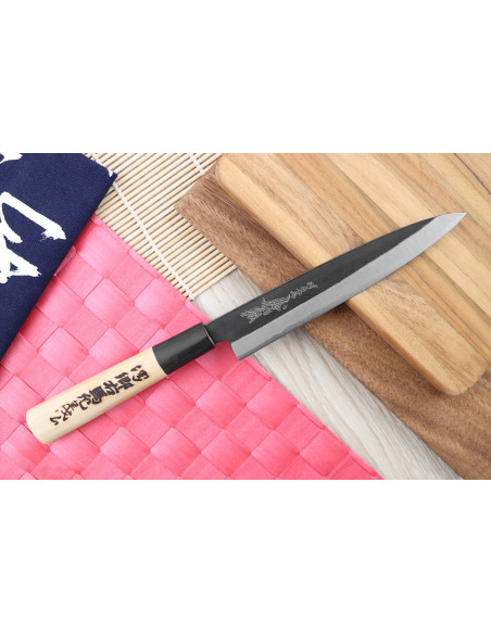 Yoshihiro Kogeta Hvit 2 stål 15,5 cm håndlaget japansk universalkniv