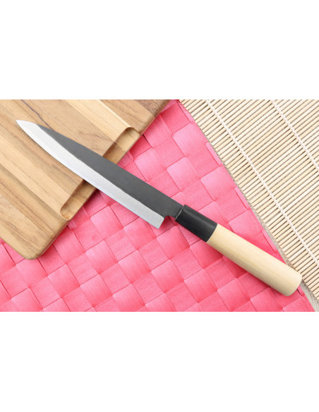 Yoshihiro Kogeta Hvit 2 stål 15,5 cm håndlaget japansk universalkniv
