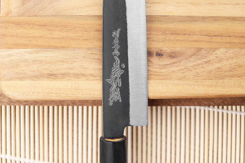 Yoshihiro Kogeta White 2 teräs 15,5cm käsintehty japanilainen yleispuukko