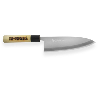 Japanisches handgefertigtes Deba-Messer Yoshihiro Jyosaku White 2 steel