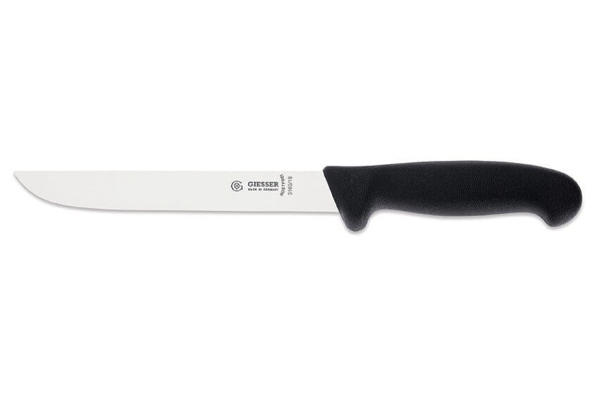 Coltello da disosso Giesser pro con lama rigida dritta da 18 cm 3165