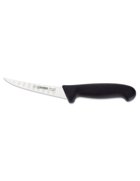 Faca de desossar Giesser pro com lâmina com convinhasde 13 cm 2505