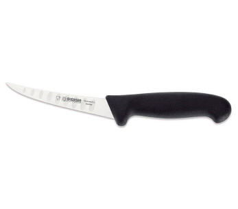 Giesser pro luuttomaksi leikkaava veitsi 13cm 2515, jossa on Granton-teräpala 2