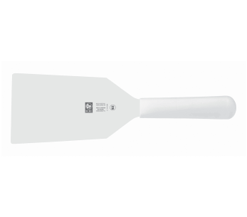 Spatola professionale Icel lama larga 16 cm manico bianco