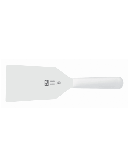 Spatola professionale Icel lama larga 16 cm manico bianco