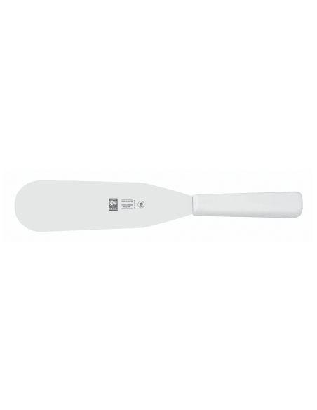 Icel professionele spatel 18cm blad wit handvat