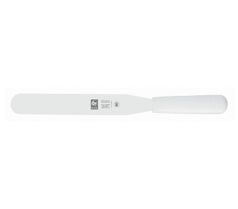 Espátula reta profissional Icel cabo PP branco