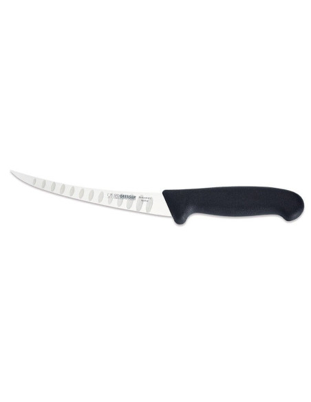 Coltello da disosso Giesser con lama con fossetteda 17 cm
