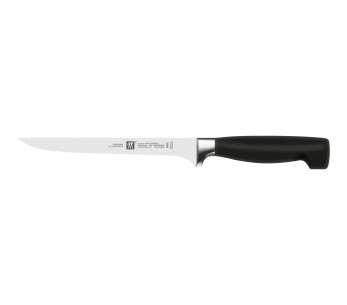 Faca para filetar Zwilling Four Star, lâmina forjada de 18 cm
