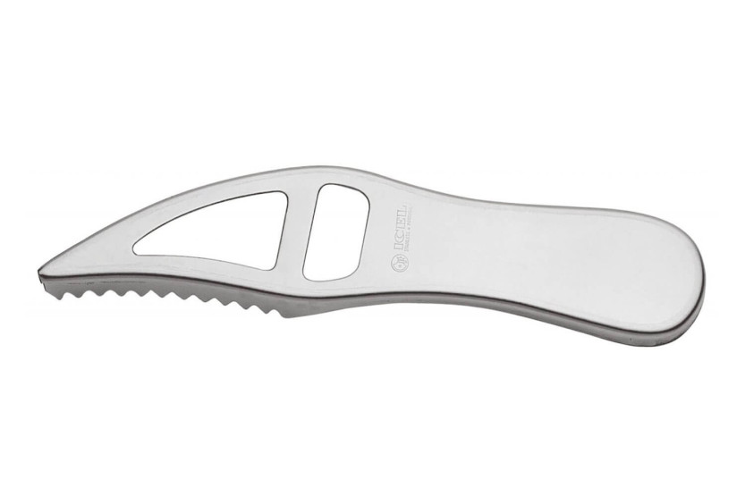 Escamador de peixe profissional Icel 19cm em aço inoxidável