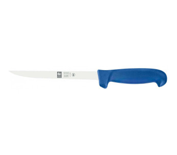 Icel professioneel tongfiletmes 20cm blauw handvat