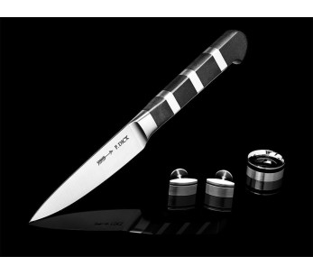 Conjunto de 4 facas para bifes forjadas DICK 1905 com 12 cm de lâmina e cabo de design 2