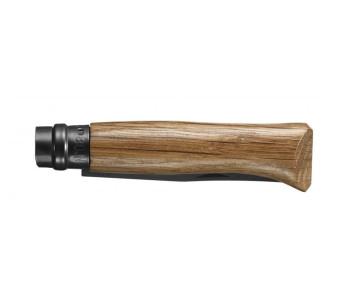 Coltello Opinel Luxury Black Edition n°08 8,5 cm lama nera manico in rovere 2