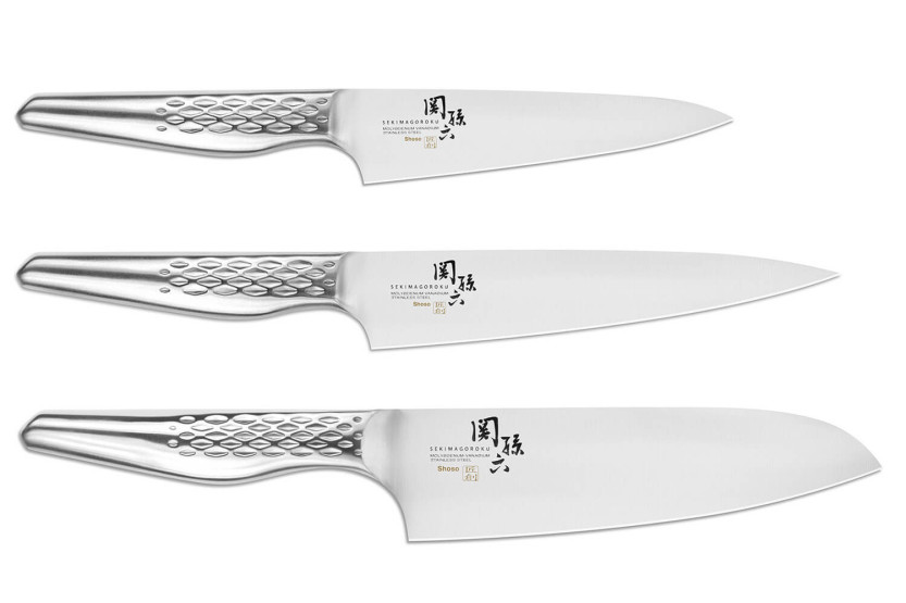 Set 3 Messer Kai Seki Shoso Office + Universal + Santoku
