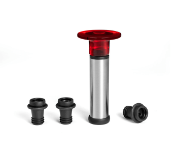 Pompa per vuoto + 3 tappi Chef & Sommelier Aero