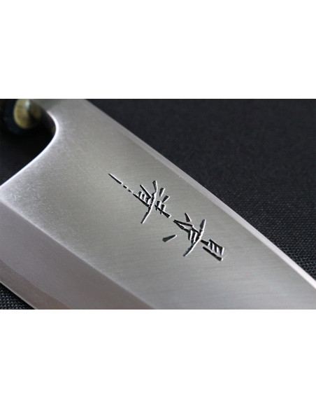 Kagekiyo Utage White Steel 2 16,5cm handgemaakt Japans deba mes