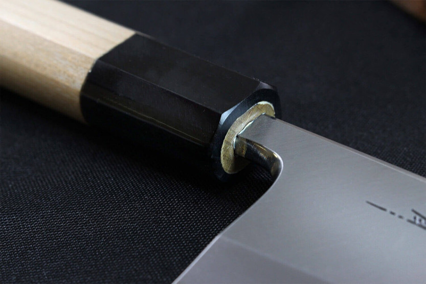 Japanisches handgefertigtes Deba-Messer Kagekiyo Utage White Steel 2 16.5cm